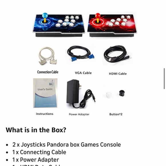 BRAND NEW Pandora Box Retro Arcade Console – 35,000 Games 🎮